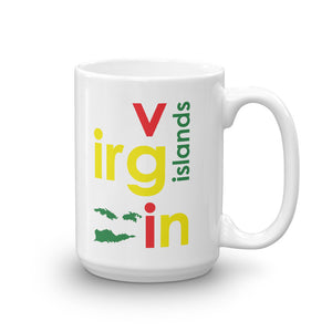Ice Gold and Green Coffee Mug