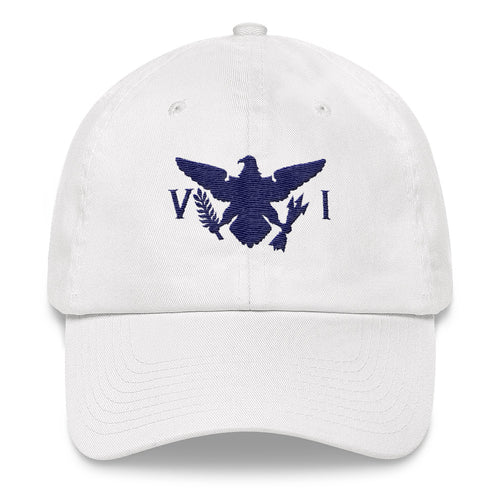 Baseball Cap with flag silhoutte and USVI logo