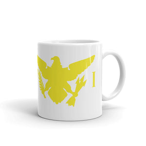 Ice Gold and Green Coffee Mug